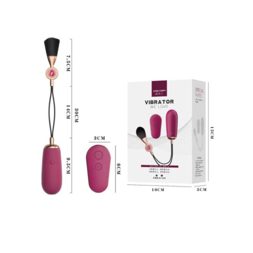 Vibrador Huevo Potente con calefacción y control remoto LiLo - Fucsia - Imagen 4