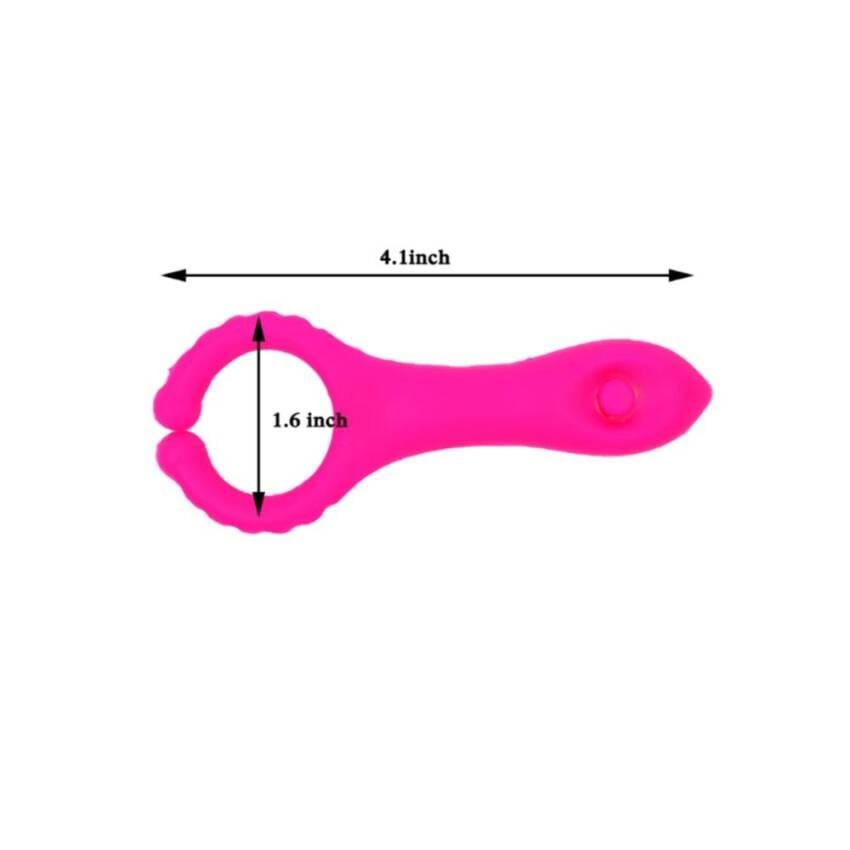 Anillo Vibrador Estimulador Pene clítoris Parejas Silicona - Imagen 4