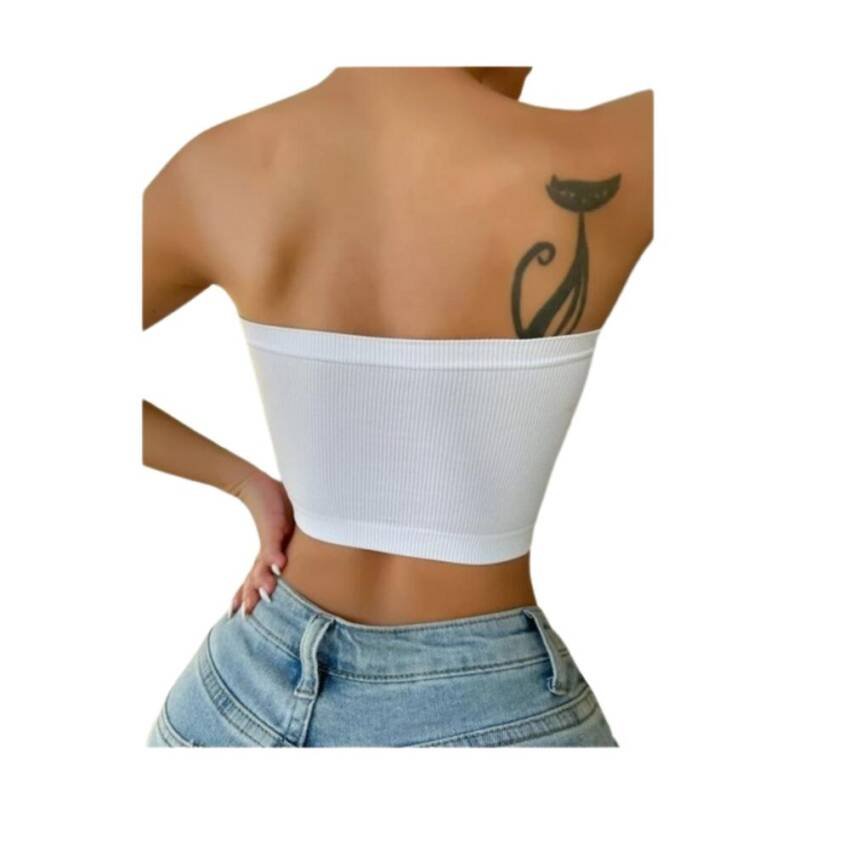 Crop Tops Sujetador con abertura Sexy 2023 - Imagen 4