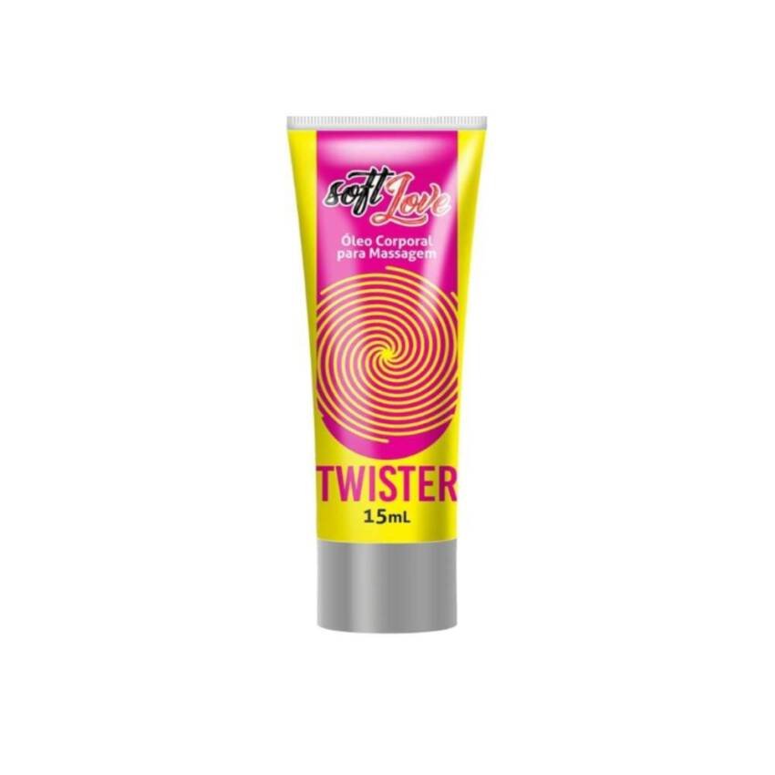 Gel Twister Estimula Efecto Calor y Vibración 15ml SoftLove - Imagen 2