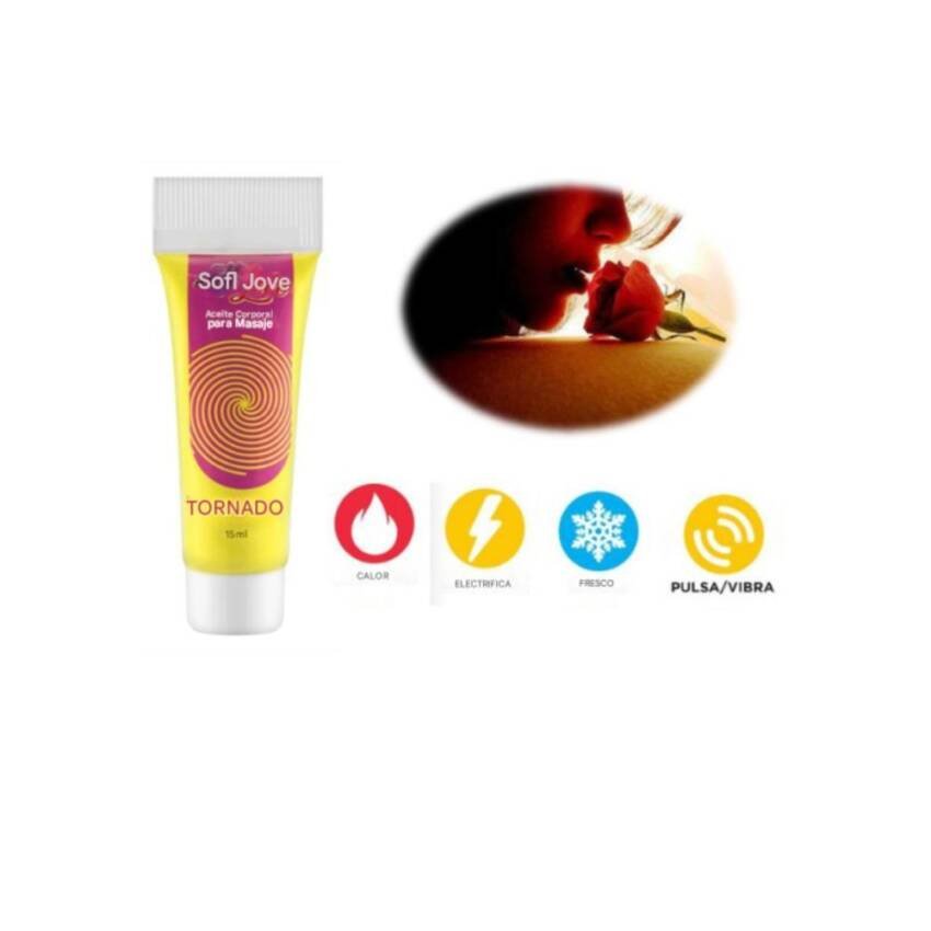 Gel Twister Estimula Efecto Calor y Vibración 15ml SoftLove - Imagen 4