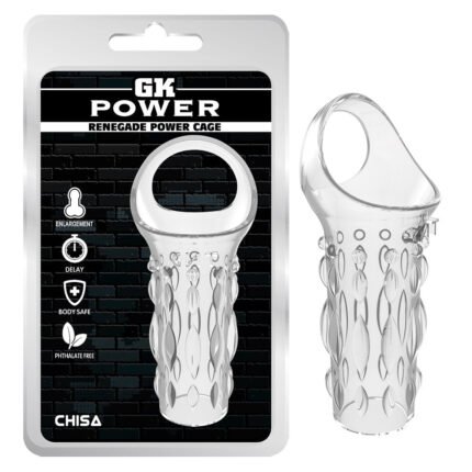 Funda para pene GK Power CHISA CN-101669452 — Transparente
