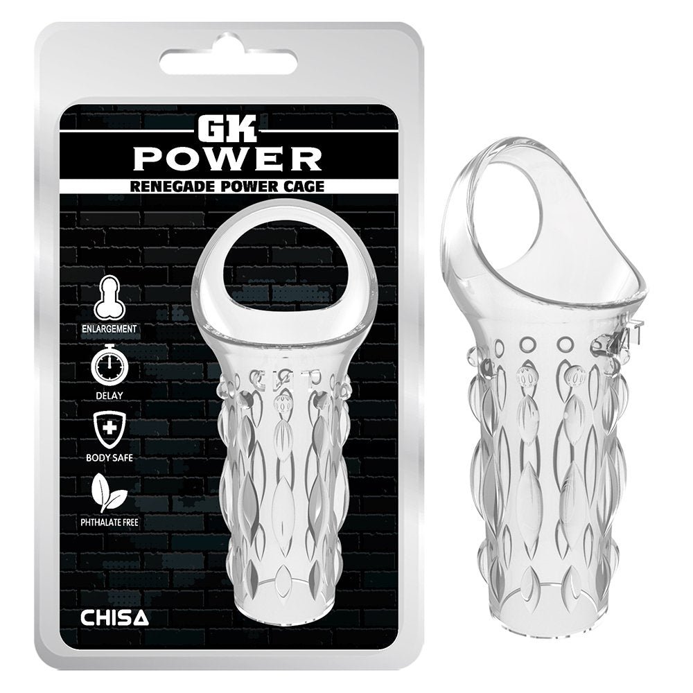 202203281105216643.jpg Funda para pene GK Power CHISA CN-101669452 — Transparente - Imagen 1