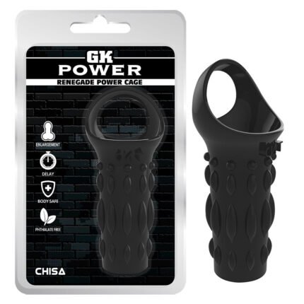 Funda para pene GK Power CHISA CN-101669450 — Negro