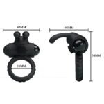 Anillo vibrador con Estimulador Eudora – Pretty Love BI-026219 - Imagen 4