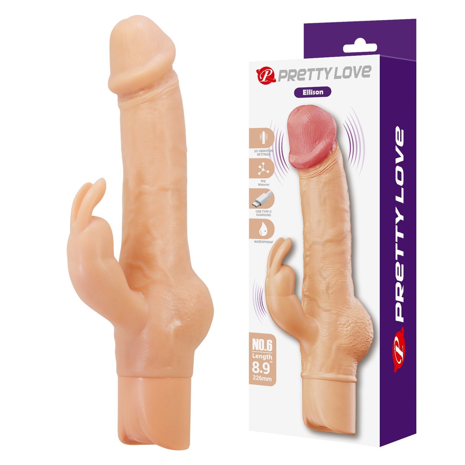 BW-500114.jpg Dildo vibrador Recargable BW-500114 - Imagen 1