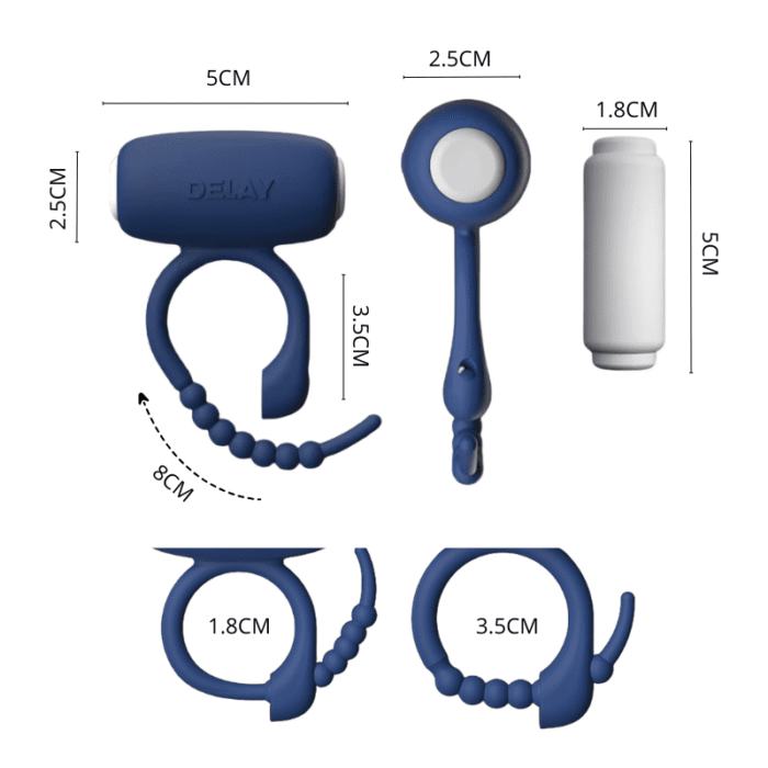 Anillo Vibrador Bosco LILO LL-B2412S - Imagen 7