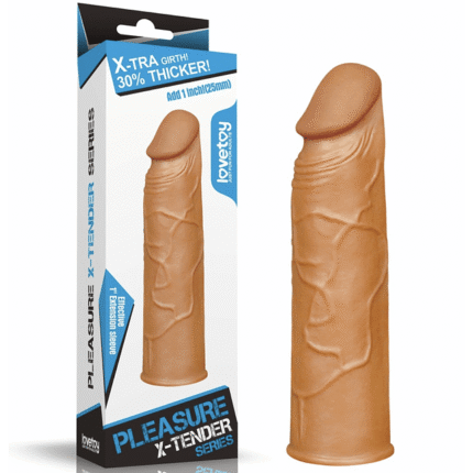 Funda para pene X-Tender +3cm LOVETOY LV1050B