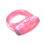 Anillo vibrador RC006 rosa con doble banda