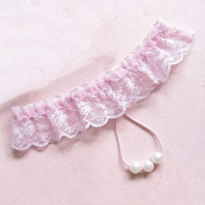 Colale con Perla Sexy Encaje Erotico Modelo 2023 - Imagen 16
