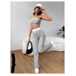 Conjunto 2 piezas Top y Pantalon Mujer Casual - Imagen 3