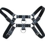 Corse Fetish Bondage Cuero Negro Hombre Lenceria Erotica - Imagen 6