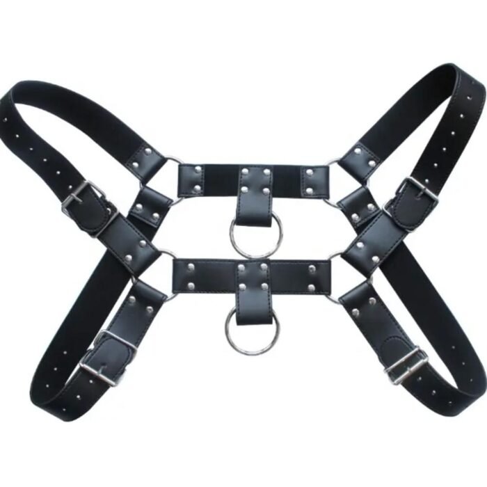 Corse Fetish Bondage Cuero Negro Hombre Lenceria Erotica - Imagen 6