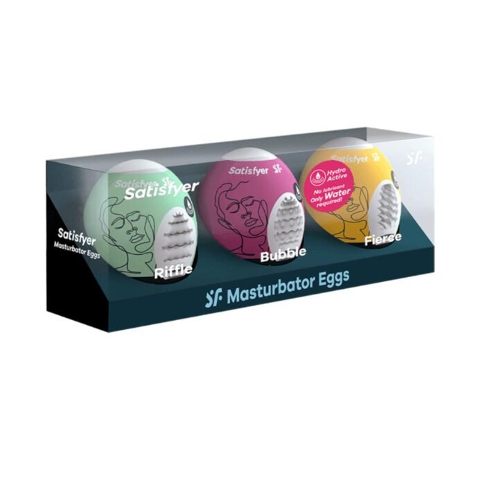 Huevo Masturbador Desechable + Lubricante Satisfyer Germany - Imagen 3