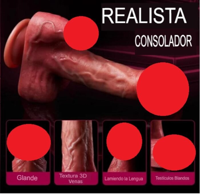 Dildo Vibrador Telescópico Hiperrealista Torero - Imagen 5