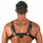 Corse Fetish Bondage Cuero Negro Hombre Lenceria Erotica - Imagen 2