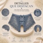 Calzones Sexy  Abiertos Lencería Encaje Bragas - Imagen 19