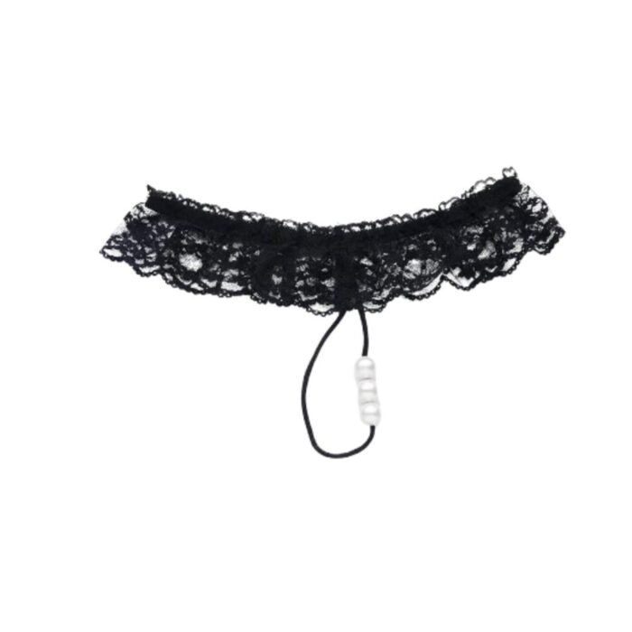 Colale con Perla Sexy Encaje Erotico Modelo 2023 - Imagen 5