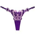 Colaless Bordado Mariposa, Cinta Ajustable Lenceria Exotica - Imagen 25