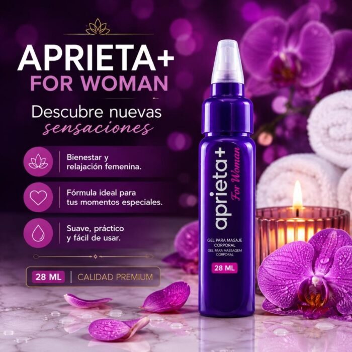 Estrechante Vaginal – Aprieta+ For Woman 28ML - Imagen 3