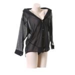 Conjunto Pijama Lenceria Mujer Camisa con tirantes sexy - Imagen 5