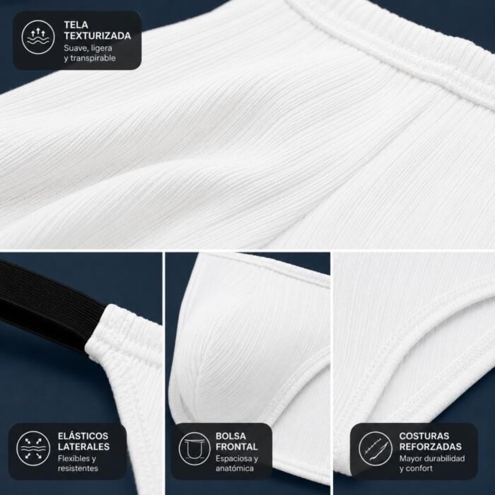 Ropa Interior Sexy Hombre,cintura Baja, Erótica Elásticos! - Imagen 15