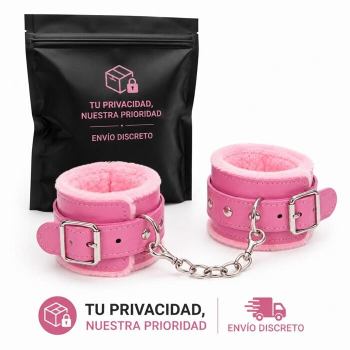 Juego De Esposas Con Piel Felpa Parejas Juguete Original - Imagen 28