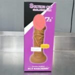 Accesorio Íntimo Texturizado Con Base De Sujeción 19 Cm