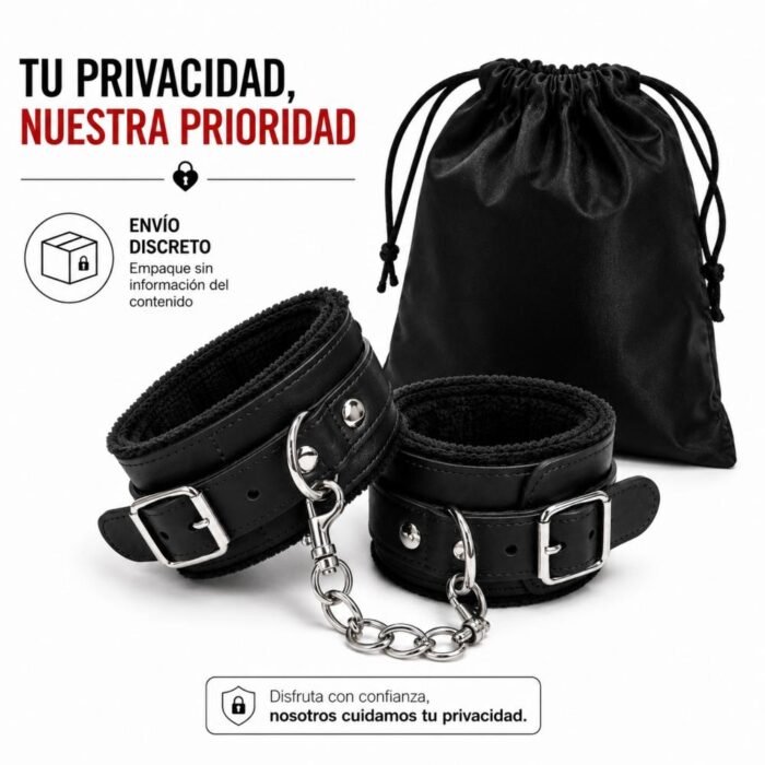 Juego De Esposas Con Piel Felpa Parejas Juguete Original - Imagen 8