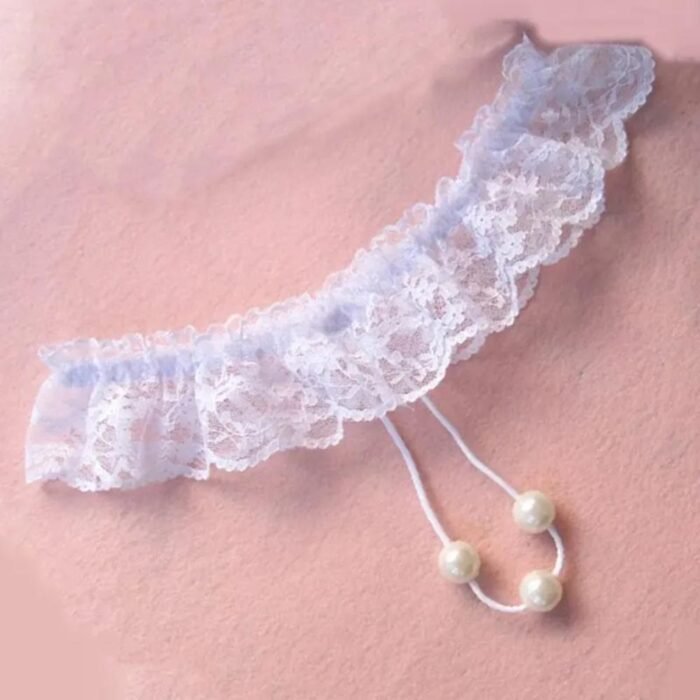 Colale con Perla Sexy Encaje Erotico Modelo 2023 - Imagen 21