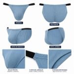 Ropa Interior Sexy Hombre,cintura Baja, Erótica Elásticos! - Imagen 8
