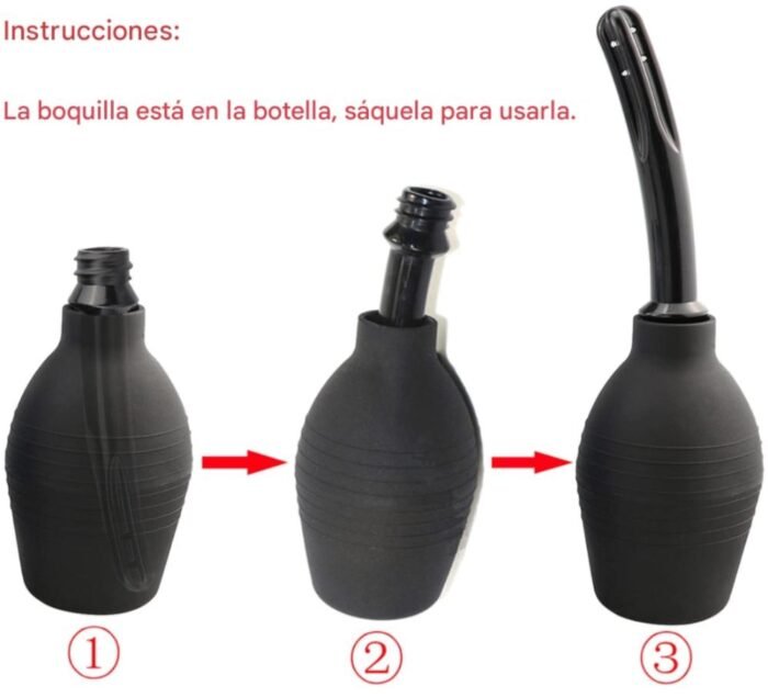 Enema Pera Limpiadora Ducha Vaginal/anal 310 Ml - Imagen 2