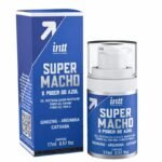 Gel Masculino Super Macho Intt 17ml Potenciador Azul  Neutro