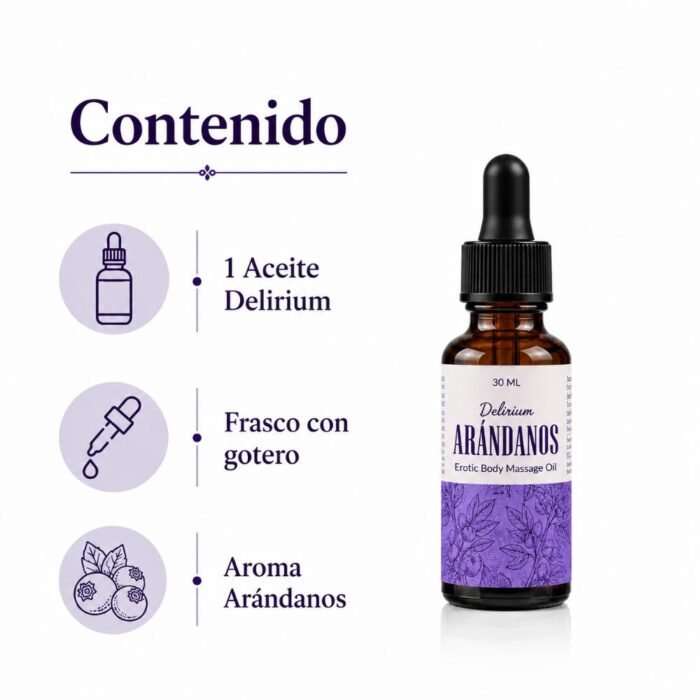 Aceites de masajes eroticos para parejas Delirium 30ml - Imagen 26