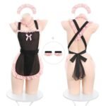 Disfraz Sirvienta Transparente 5 Piezas con Accesorios Mujer - Imagen 6