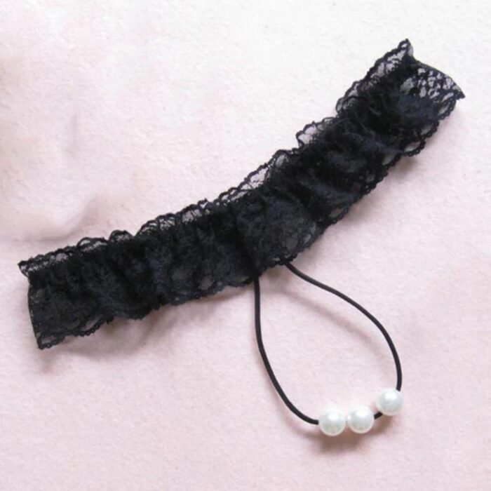 Colale con Perla Sexy Encaje Erotico Modelo 2023 - Imagen 13