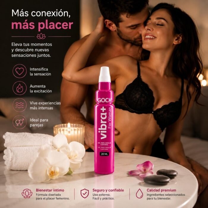 Excitante Femenino – Vibra+ MUJER Muchas Sensaciones28ML - Imagen 4