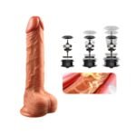 Dildo Percutor Vibrador A Control remoto SCORPIO - Imagen 3