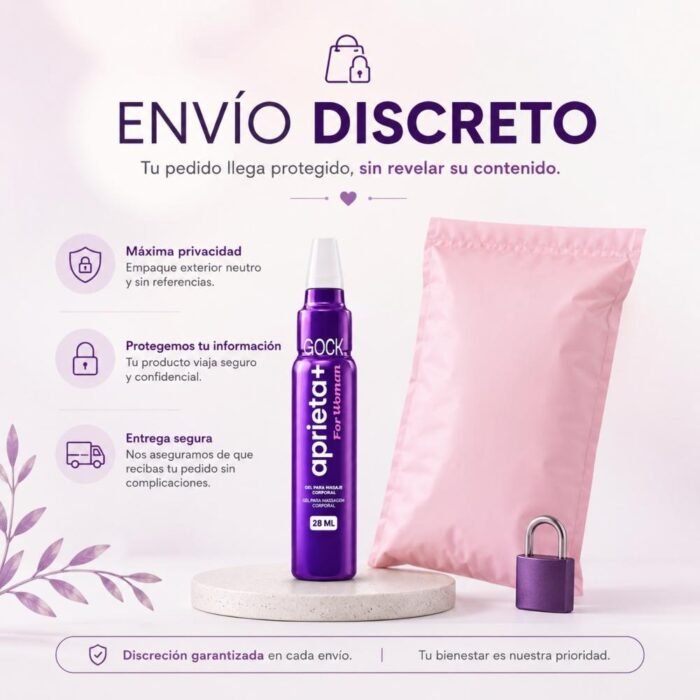 Estrechante Vaginal – Aprieta+ For Woman 28ML - Imagen 5
