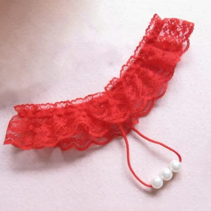 Colale con Perla Sexy Encaje Erotico Modelo 2023 - Imagen 18