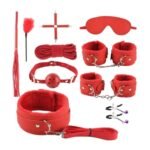 Kit De Sumision Bdsm Sadomasoquismo Bondage 9pcs