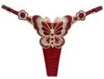 Colaless Bordado Mariposa, Cinta Ajustable Lenceria Exotica - Imagen 16