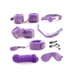 Kit De Sumision Bdsm Sadomasoquismo Bondage 9pcs - Imagen 7