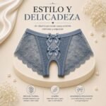 Calzones Sexy  Abiertos Lencería Encaje Bragas - Imagen 18