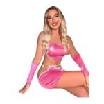 Disfraz Sexy Mariposa Campanita Rosa Erotica Mujer - Imagen 5