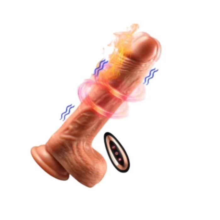 Dildo Percutor Vibrador A Control remoto SCORPIO - Imagen 4