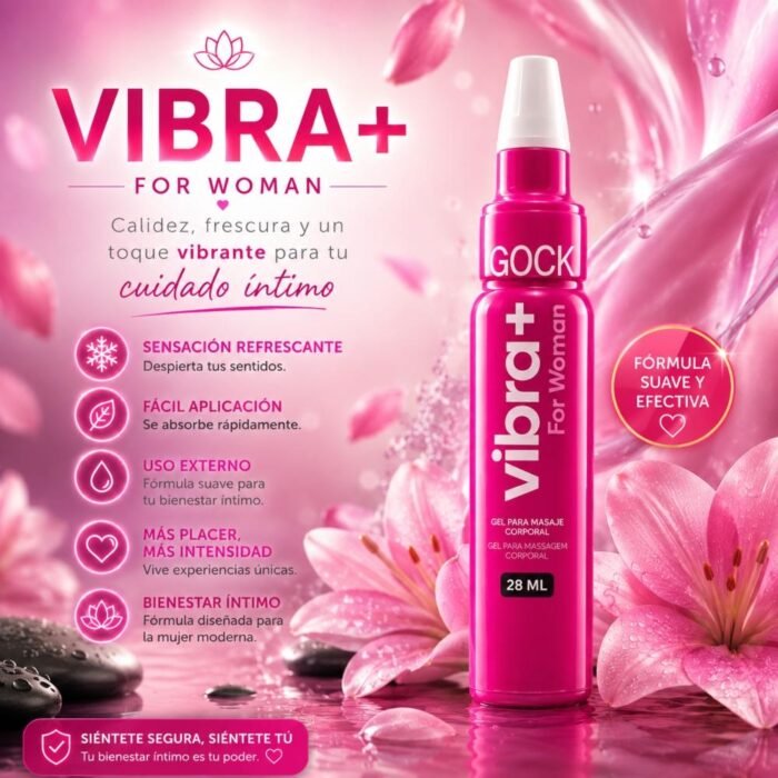 Excitante Femenino – Vibra+ MUJER Muchas Sensaciones28ML - Imagen 3