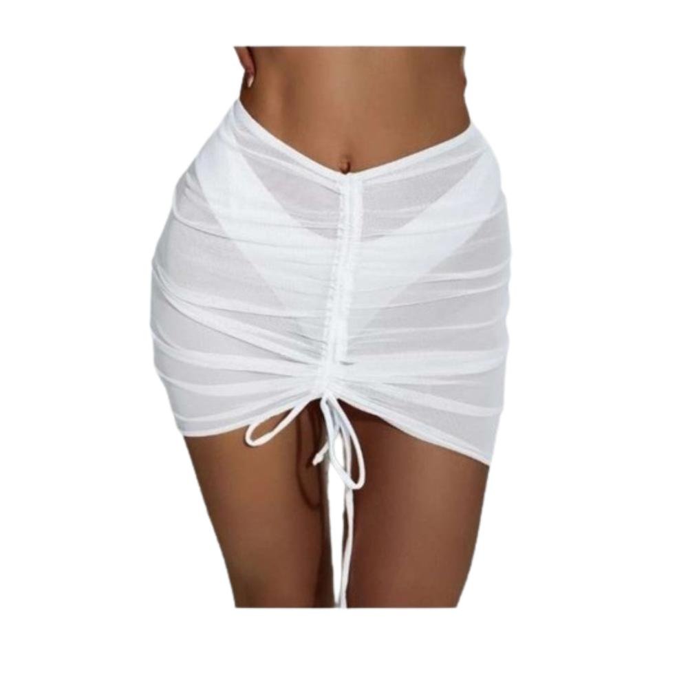 anymarket-f5617189-d6c7-4c67-9b2c-1f2889c8798c.jpg Falda Pareo Transparente Con Cordon Delantero - Imagen 1