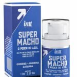 Gel Masculino Super Macho Intt 17ml Potenciador Azul  Neutro - Imagen 4