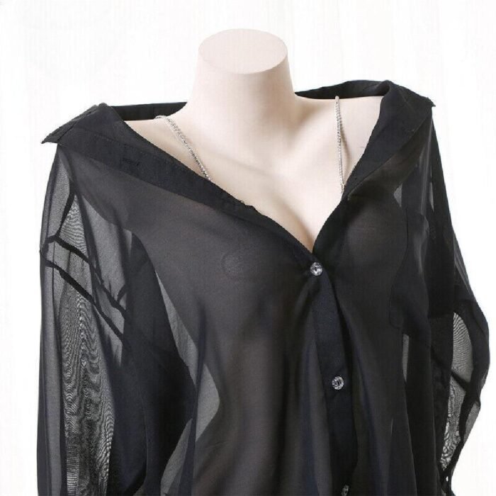 Conjunto Pijama Lenceria Mujer Camisa con tirantes sexy - Imagen 3